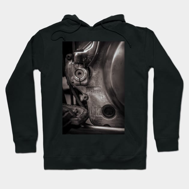 GS750 kick starter Hoodie by Silver Linings